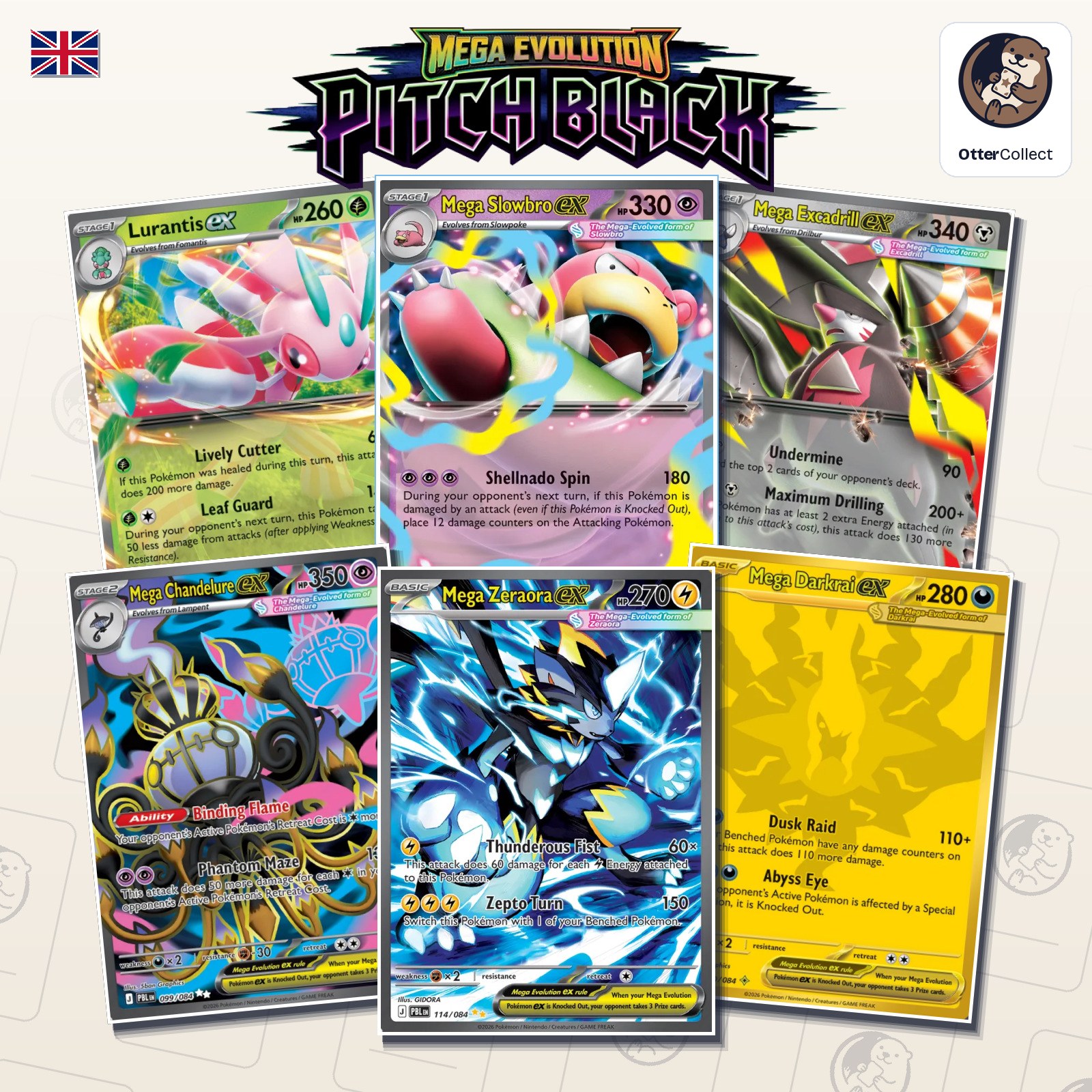 Pokémon TCG Pitch Black singles
