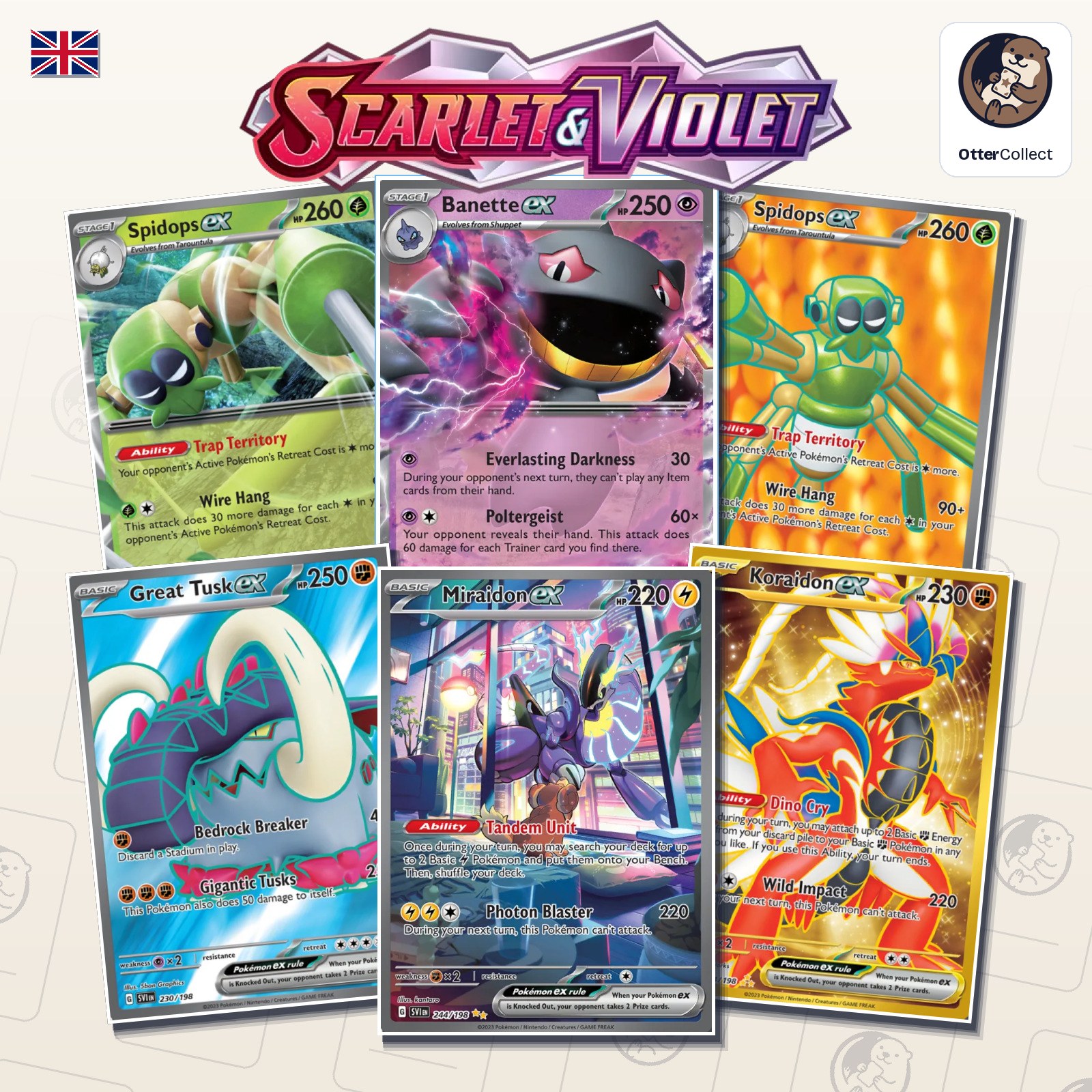 Pokémon TCG Scarlet & Violet singles