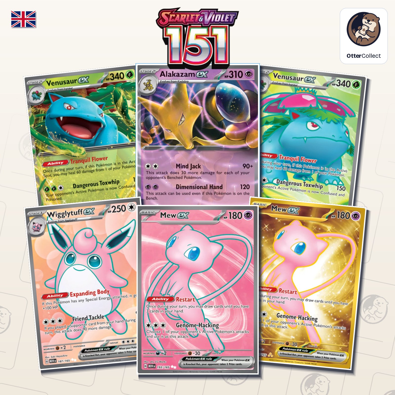 Pokémon TCG 151 singles