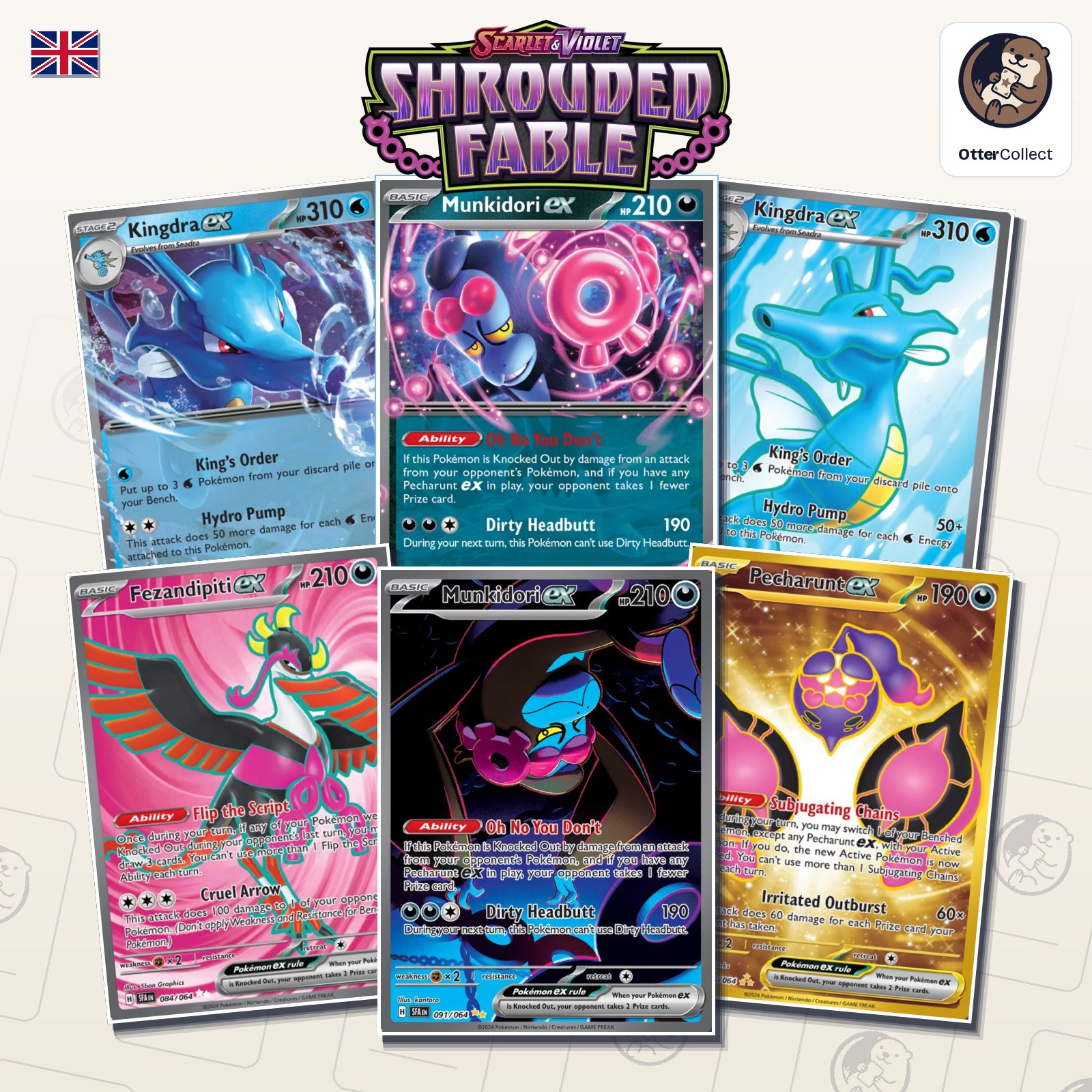 Pokémon TCG Shrouded Fable singles