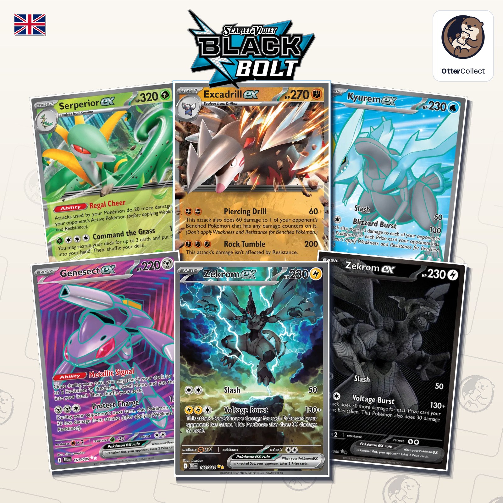Pokémon TCG Black Bolt singles