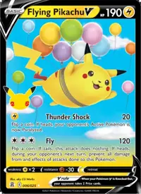 Flying Pikachu V 006/025 – Celebrations (CEL), Pokémon card (English)