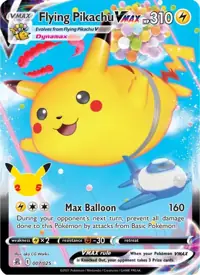 Flying Pikachu VMAX 007/025 – Celebrations (CEL), Pokémon card (English)