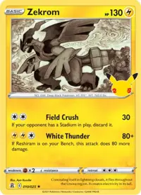 Zekrom 010/025 – Celebrations (CEL), Pokémon card (English)