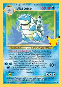Blastoise 2/102 – Celebrations Classic Collection (CEL:CC), Pokémon card (English)