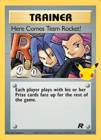 Here Comes Team Rocket! 15/82 – Celebrations Classic Collection (CEL:CC), Pokémon card (English)