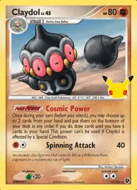 Claydol 15/106 – Celebrations Classic Collection (CEL:CC), Pokémon card (English)
