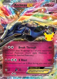 Xerneas EX 97/146 – Celebrations Classic Collection (CEL:CC), Pokémon card (English)