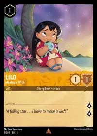Lilo - Making a Wish 009 – The First Chapter, Lorcana card (English)
