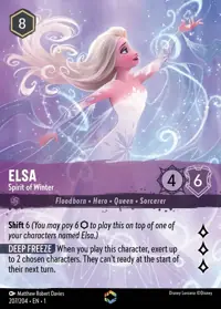 Elsa - Spirit of Winter 207/204 – The First Chapter, Lorcana card (English)