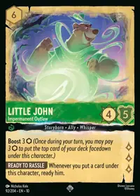 Little John - Impermanent Outlaw 092 – Whispers in the Well, Lorcana card (English)