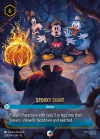 Spooky Sight 237/204 – Whispers in the Well, Lorcana card (English)