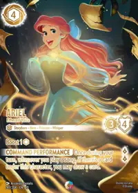 Ariel - Ethereal Voice 241/204 – Whispers in the Well, Lorcana card (English)