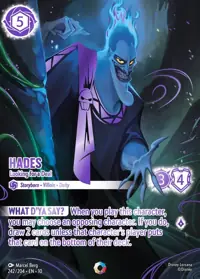 Hades - Looking for a Deal 242/204 – Whispers in the Well, Lorcana card (English)