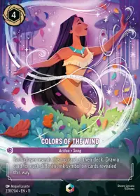Colors of the Wind 228/204 – Winterspell, Lorcana card (English)