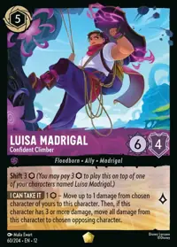 Luisa Madrigal - Confident Climber 060 – Wilds Unknown, Lorcana card (English)