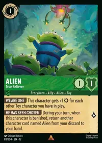 Alien - True Believer 083 – Wilds Unknown, Lorcana card (English)