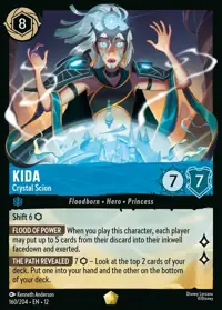 Kida - Crystal Scion 160 – Wilds Unknown, Lorcana card (English)