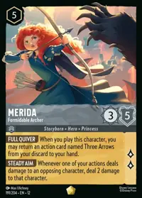 Merida - Formidable Archer 191 – Wilds Unknown, Lorcana card (English)