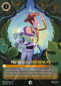 You've Got a Friend in Me 225/204 – Wilds Unknown, Lorcana card (English)
