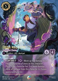 Luisa Madrigal - Confident Climber 227/204 – Wilds Unknown, Lorcana card (English)