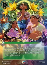 The Family Scattered 231/204 – Wilds Unknown, Lorcana card (English)
