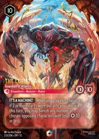 The Leviathan - Guardian of Atlantis 233/204 – Wilds Unknown, Lorcana card (English)