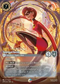 Mrs. Incredible - Determined Rescuer 239/204 – Wilds Unknown, Lorcana card (English)