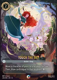 Touch the Sky 240/204 – Wilds Unknown, Lorcana card (English)