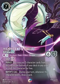 Maleficent & Diablo - Evil Incarnate 235/207 – Attack of the Vine!, Lorcana card (English)