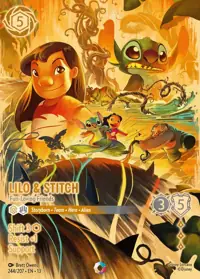 Lilo & Stitch - Fun-Loving Friends 244/207 – Attack of the Vine!, Lorcana card (English)