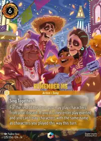 Remember Me 225/204 – Hyperia City, Lorcana card (English)