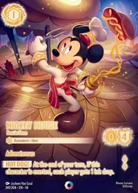 Mickey Mouse - Best in Town 241/204 – Hyperia City, Lorcana card (English)
