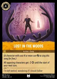 Lost in the Woods 029 – Ursula's Return, Lorcana card (English)