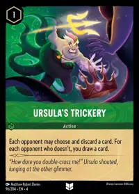 Ursula’s Trickery 096 – Ursula's Return, Lorcana card (English)