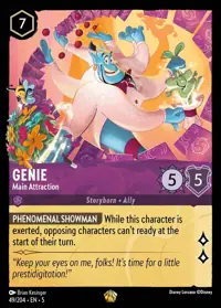 Genie - Main Attraction 049 – Shimmering Skies, Lorcana card (English)