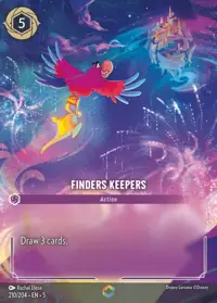 Finders Keepers 210/204 – Shimmering Skies, Lorcana card (English)