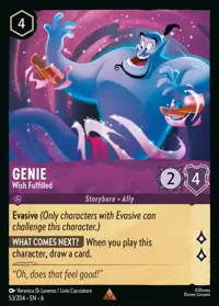 Genie - Wish Fulfilled 053 – Azurite Sea, Lorcana card (English)