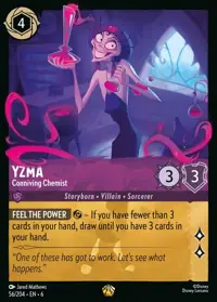 Yzma - Conniving Chemist 056 – Azurite Sea, Lorcana card (English)