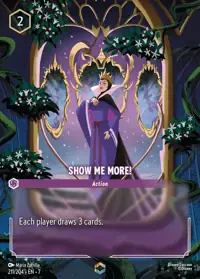Show Me More! 211/204 – Archazia’s Island, Lorcana card (English)
