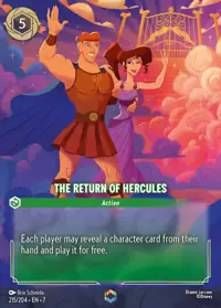 The Return of Hercules 215/204 – Archazia’s Island, Lorcana card (English)