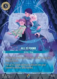 All Is Found 220/204 – Archazia’s Island, Lorcana card (English)