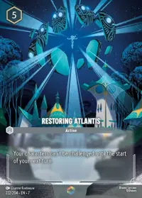 Restoring Atlantis 222/204 – Archazia’s Island, Lorcana card (English)