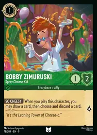 Bobby Zimuruski - Spray Cheese Kid 078 – Fabled, Lorcana card (English)
