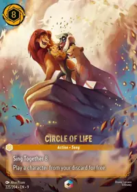 Circle of Life 225/204 – Fabled, Lorcana card (English)