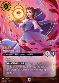 Belle - Accomplished Mystic 226/204 – Fabled, Lorcana card (English)