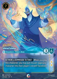 Hades - Infernal Schemer 237/204 – Fabled, Lorcana card (English)