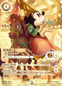 Minnie Mouse - Sweetheart Princess 241/204 – Fabled, Lorcana card (English)
