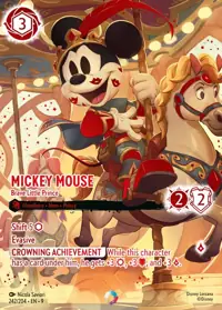 Mickey Mouse - Brave Little Prince 242/204 – Fabled, Lorcana card (English)