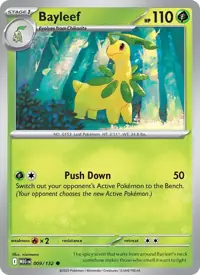 Bayleef 009/132 – Mega Evolution (MEG), Pokémon card (English)